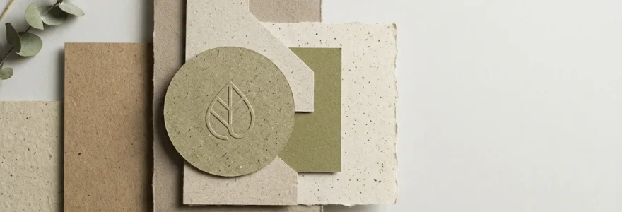 Supports imprimés éco-responsables professionnels mêlant qualité visuelle et engagement écologique