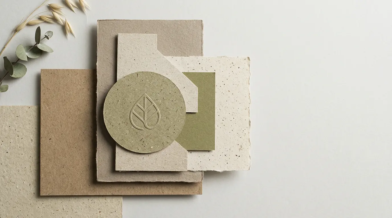 Supports imprimés éco-responsables professionnels mêlant qualité visuelle et engagement écologique