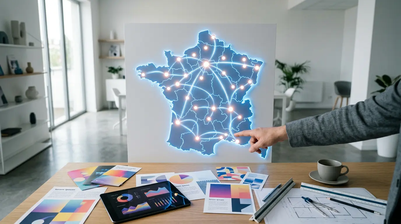 Stratégie de personnalisation géographique pour campagnes marketing imprimées avec ciblage territorial