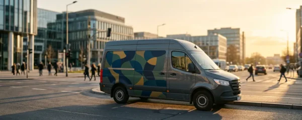 Stratégie d'affichage mobile multi-zones avec rotation de véhicules publicitaires